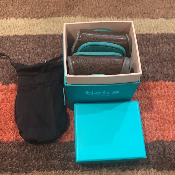 Tieks Metallic Ballet Flats with box - Picture 6 of 6
